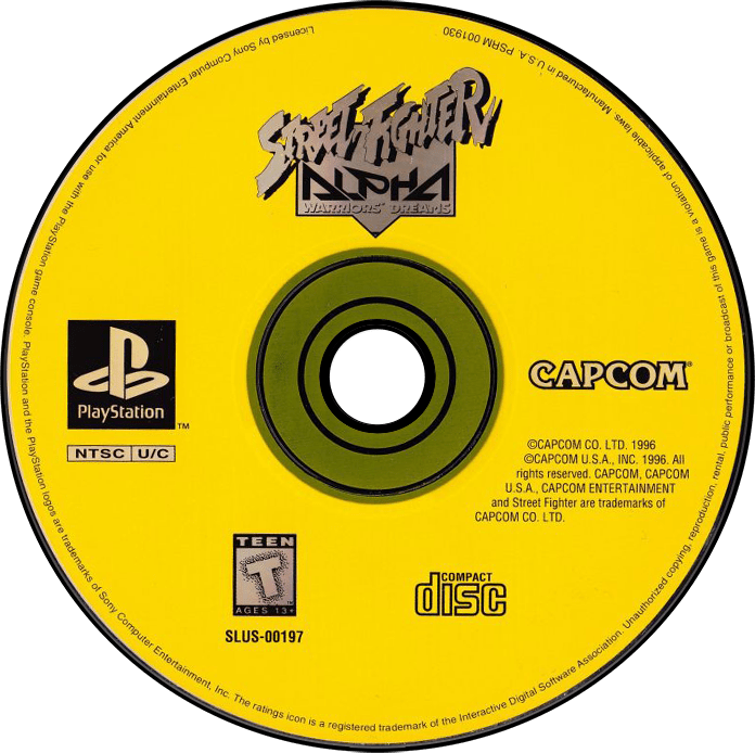 Street Fighter Alpha Warriors' Dreams media 7 for Playstation